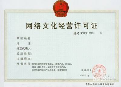 网络文化经营许可证办理指南 全面解析申请流程与注意事项